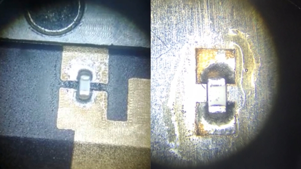 LDS貼片電容焊接圖示 LDS貼片電容焊接圖示